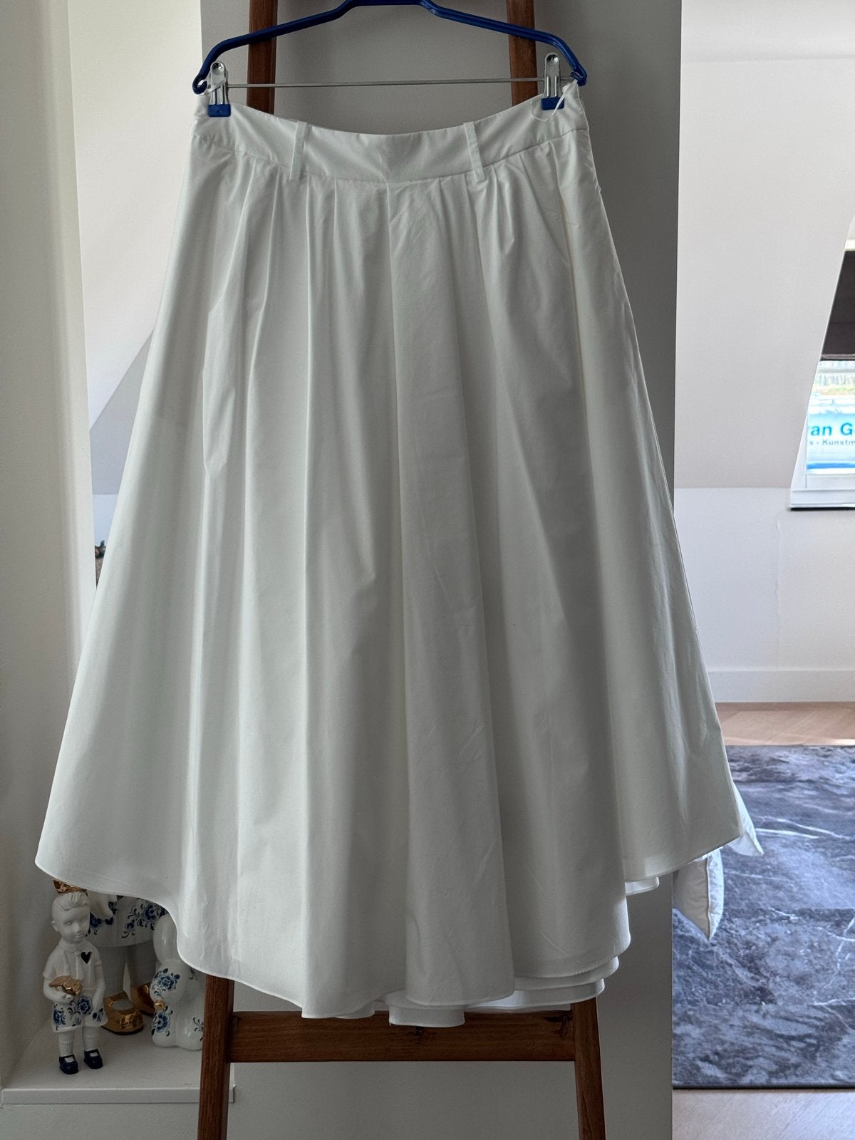 Dorothee Schumacher witte midi-rok, maat M, Maat 38/40 (M), Verzenden, Wit, Zo goed als nieuw