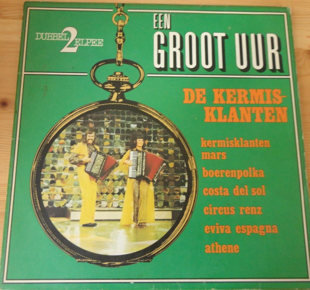 De Kermisklanten - een groot uur ( 2-LP's ), Ophalen of Verzenden, Gebruikt, 12 inch, Levenslied of Smartlap