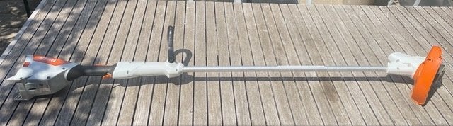 grastrimmer "Stihl FSA 57", Tuin en Terras, Grastrimmers, Ophalen, Gebruikt, Elektrisch