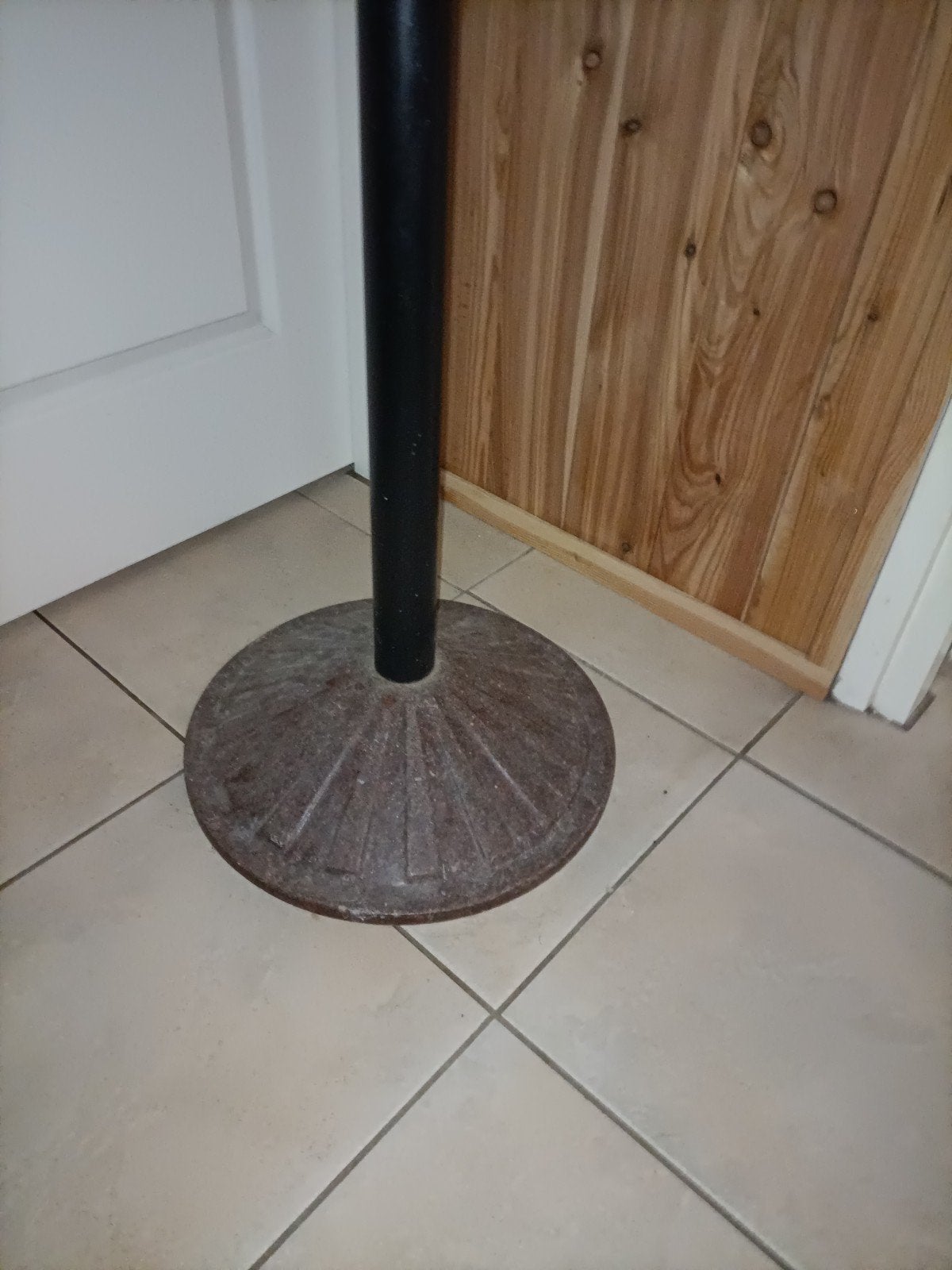 Ronde bistrotafel horeca tafel, Ophalen, Gebruikt, Rond, 75 cm of meer