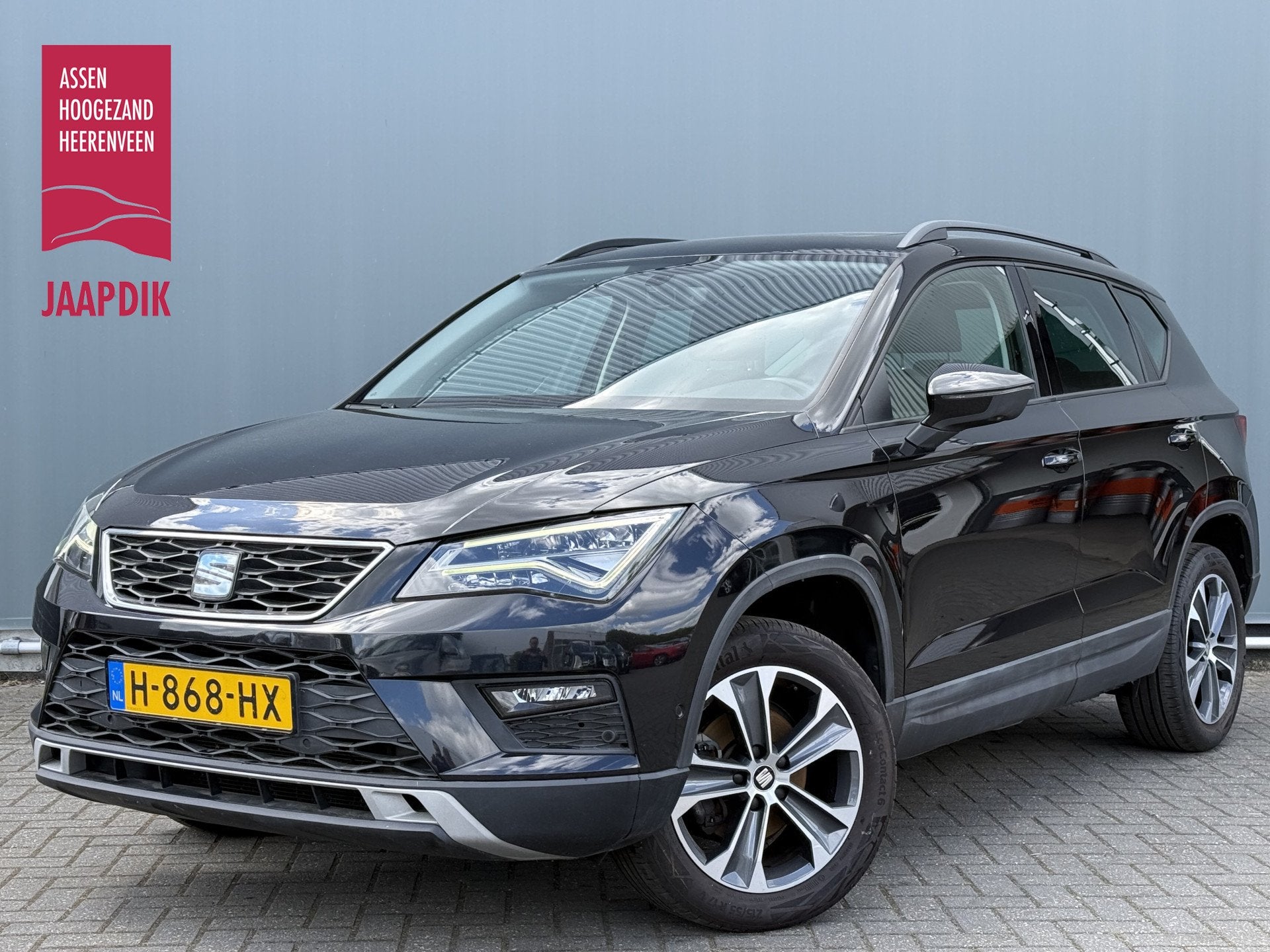 SEAT Ateca BWJ 2020 1.0 EcoTSI 116 PK Style Business Intense, Voorwielaandrijving, Gebruikt, Zwart, Origineel Nederlands