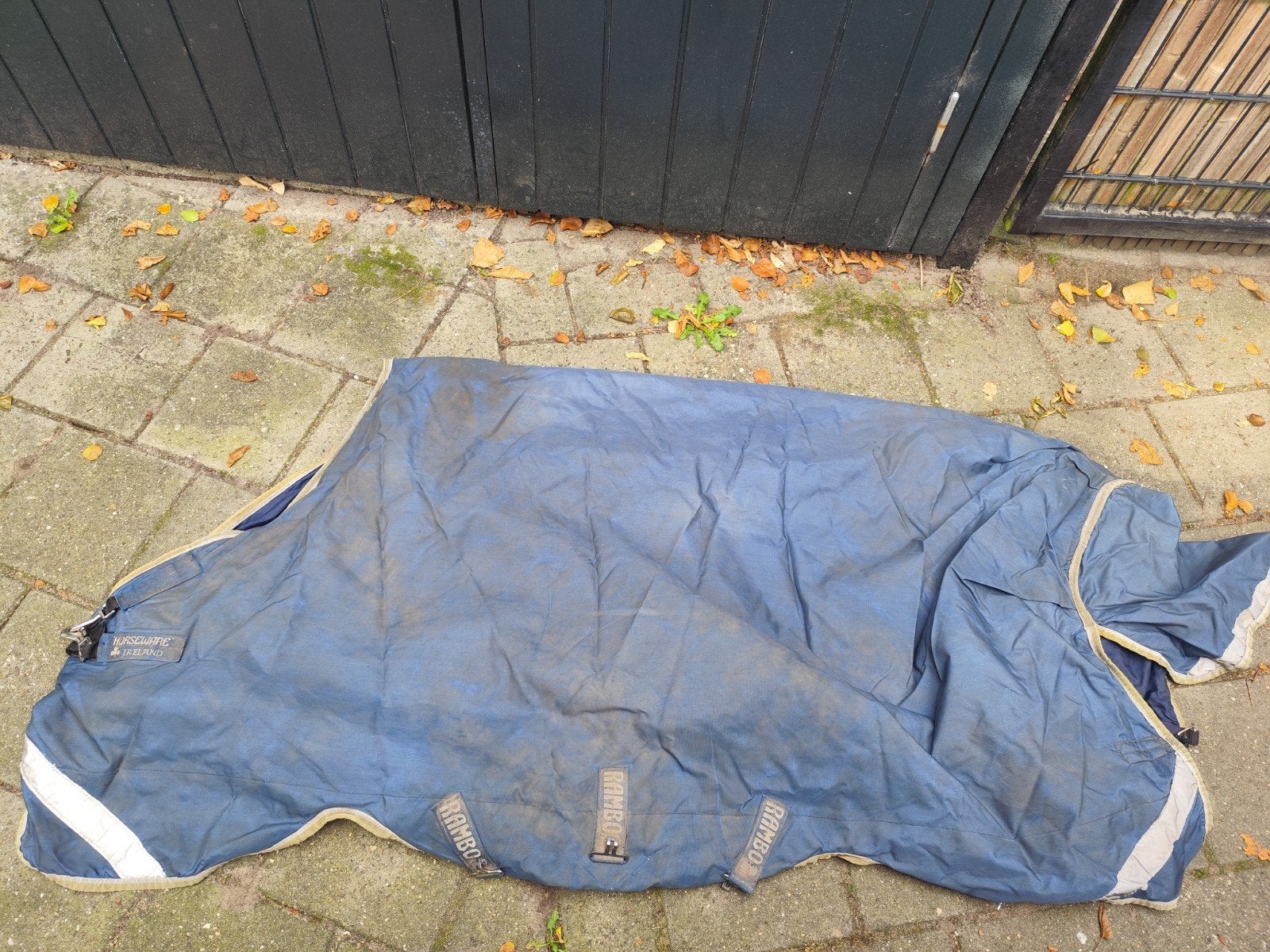 Rambo horseware outdoordeken 100 gram maat 6.9, Dieren en Toebehoren, Full (L), 100 g, Gebruikt, Ophalen of Verzenden
