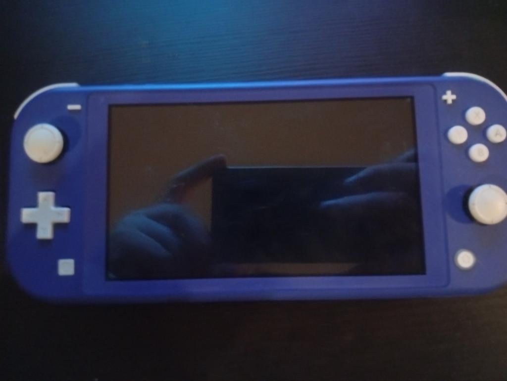 Nintendo Switch Lite blauw, Spelcomputers en Games, Spelcomputers | Nintendo Switch Lite, Ophalen, Overige kleuren, Zo goed als nieuw