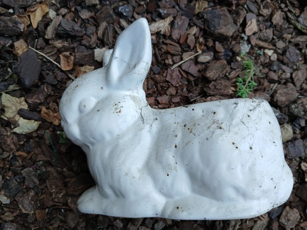bloempot konijn, Gebruikt, Binnen, Ophalen of Verzenden, Overige vormen