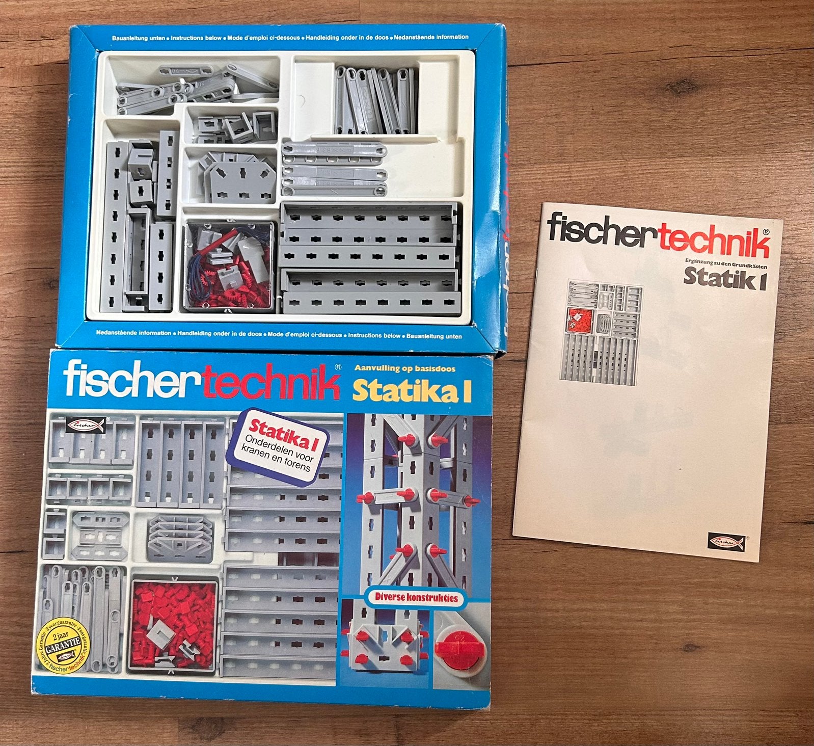 Fischer technik statica 1, Verzamelen, Ophalen of Verzenden, Zo goed als nieuw