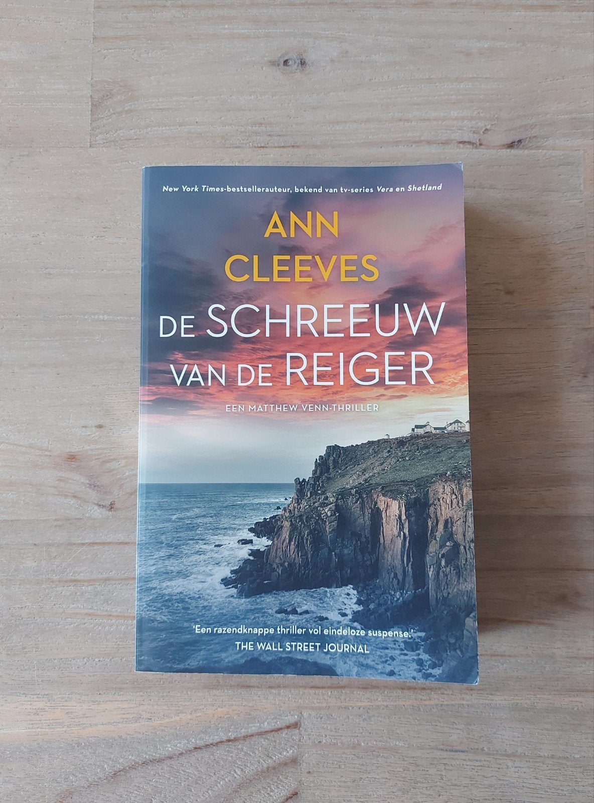 Ann Cleeves - De schreeuw van de reiger, Ophalen of Verzenden, Gelezen, Ann Cleeves