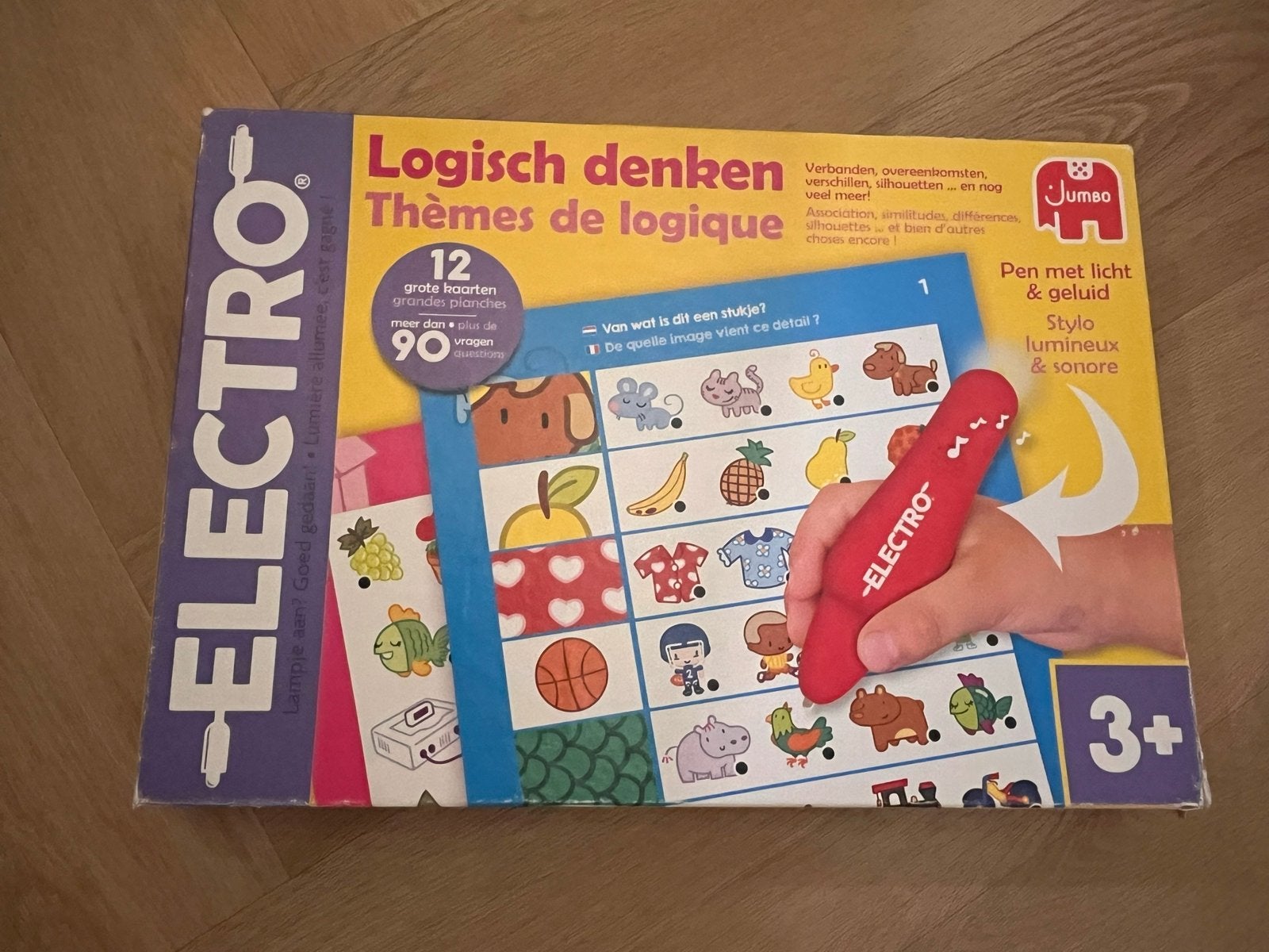 Jumbo Electro Logisch Denken spel +3 jaar, Ophalen, Gebruikt, Ontdekken, Met licht