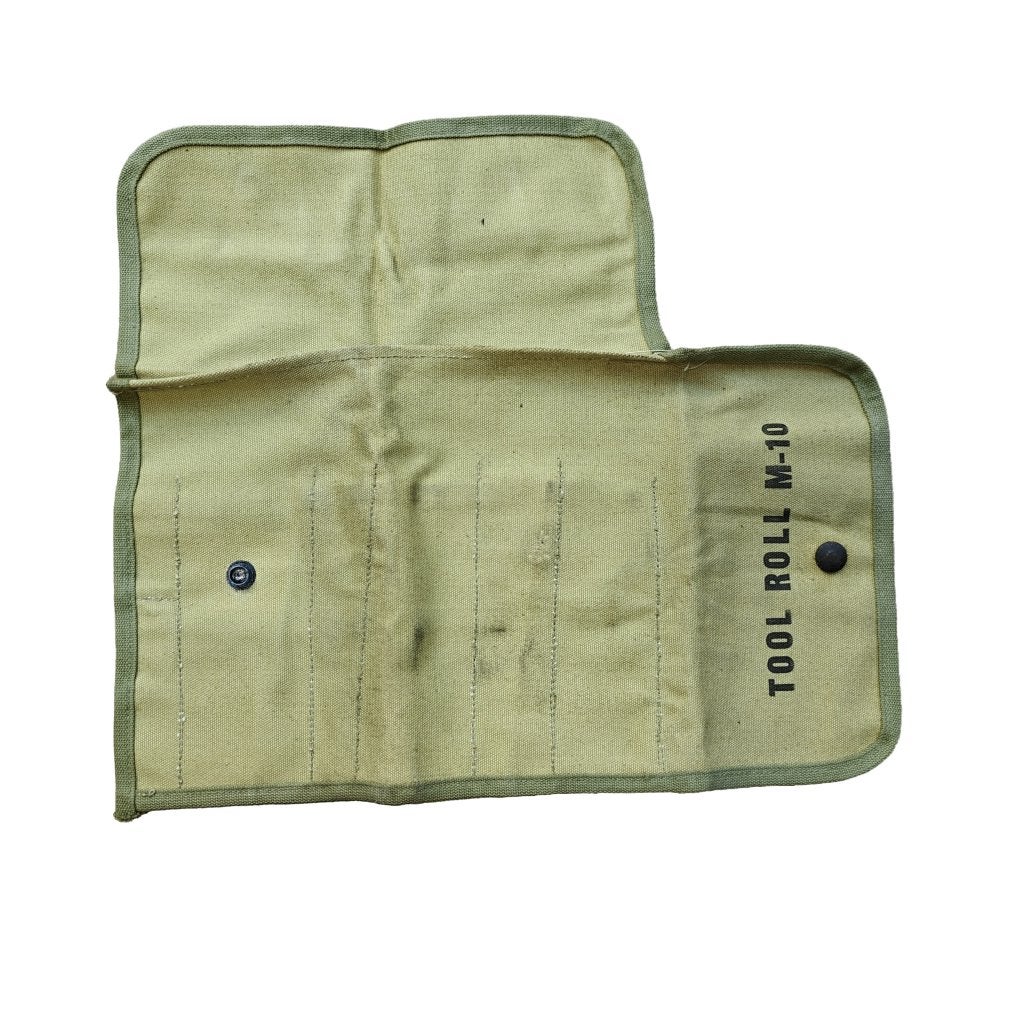 WWII US M10 Tool Roll, Ophalen of Verzenden, Amerika, Embleem of Badge