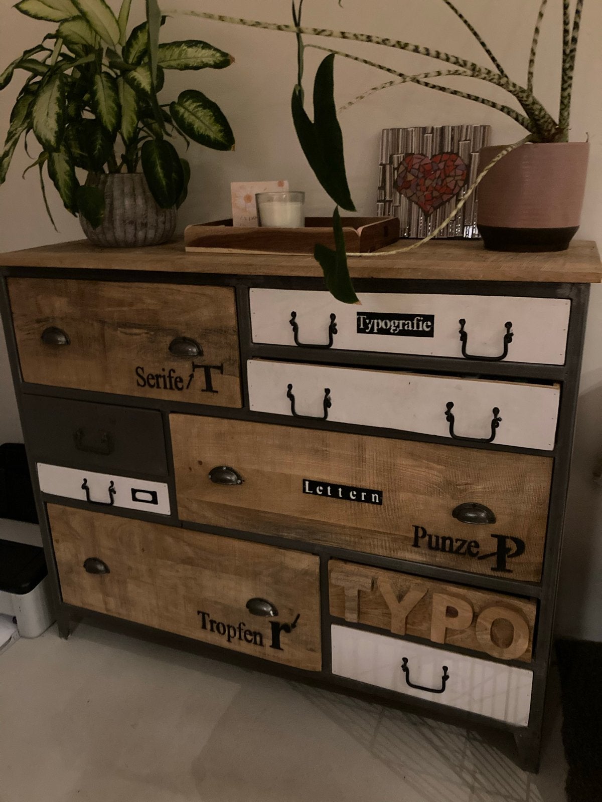 Unieke ladekast dressoir trendhopper, Huis en Inrichting, Ophalen, Gebruikt, 5 laden of meer, 100 tot 150 cm
