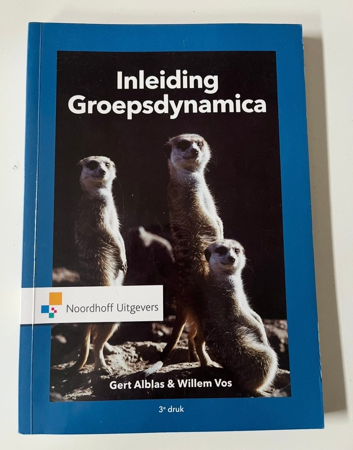 Inleiding Groepsdynamica - Gert Alblas & Willem Vos, Boeken, Studieboeken en Cursussen, Ophalen of Verzenden, Zo goed als nieuw