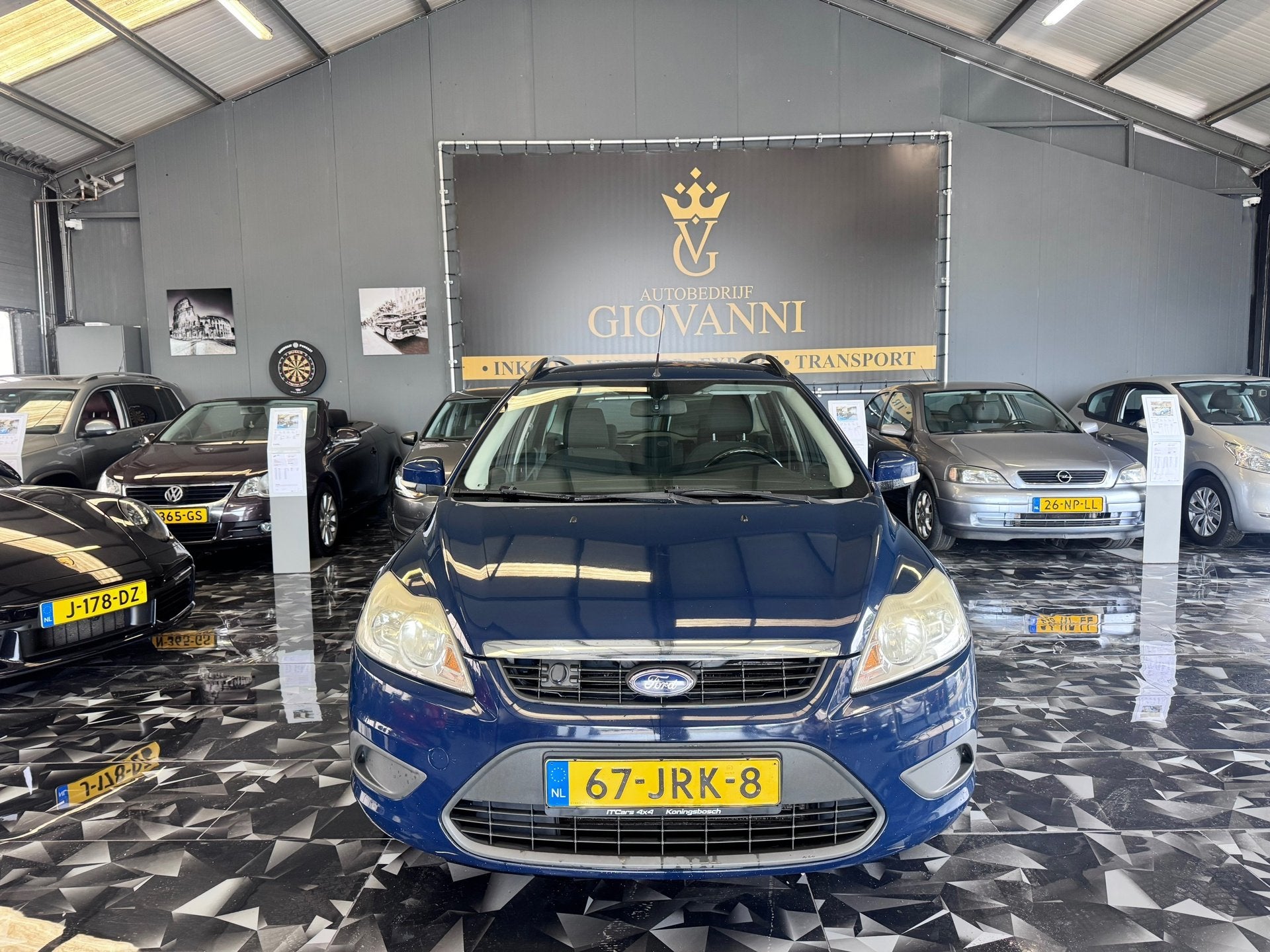 Ford Focus Wagon 1.8 Titanium Flexi Fuel inruil mogelijk, 125 pk, 4 cilinders, Euro 4, 57 €/maand