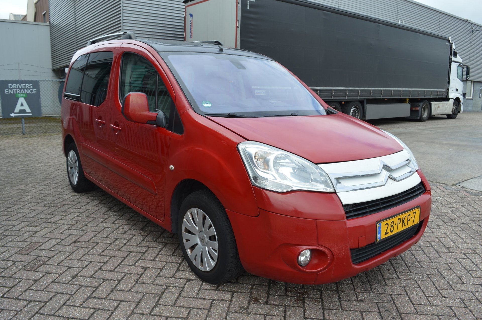Citroen Berlingo 1.6 VTi 120 Multispace bj11 LPG airco, Auto's, Citroën, Voorwielaandrijving, Euro 5, Gebruikt, 4 cilinders
