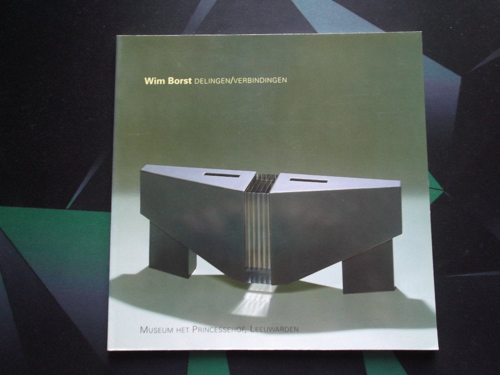 Wim Borst. Delingen/Verbindingen. Haarlem, Groningen., Verzenden, Zo goed als nieuw, Zie beschrijving, Schilder- en Tekenkunst