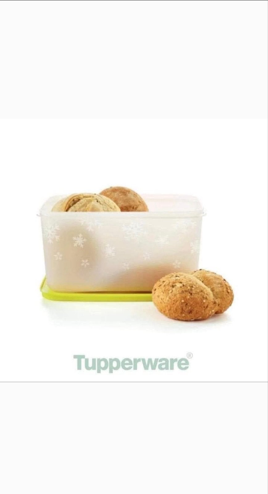 Tupperware Diepvriesdoos 2,5 liter iglo doos, Ophalen of Verzenden, Nieuw, Wit, Bak of Kom