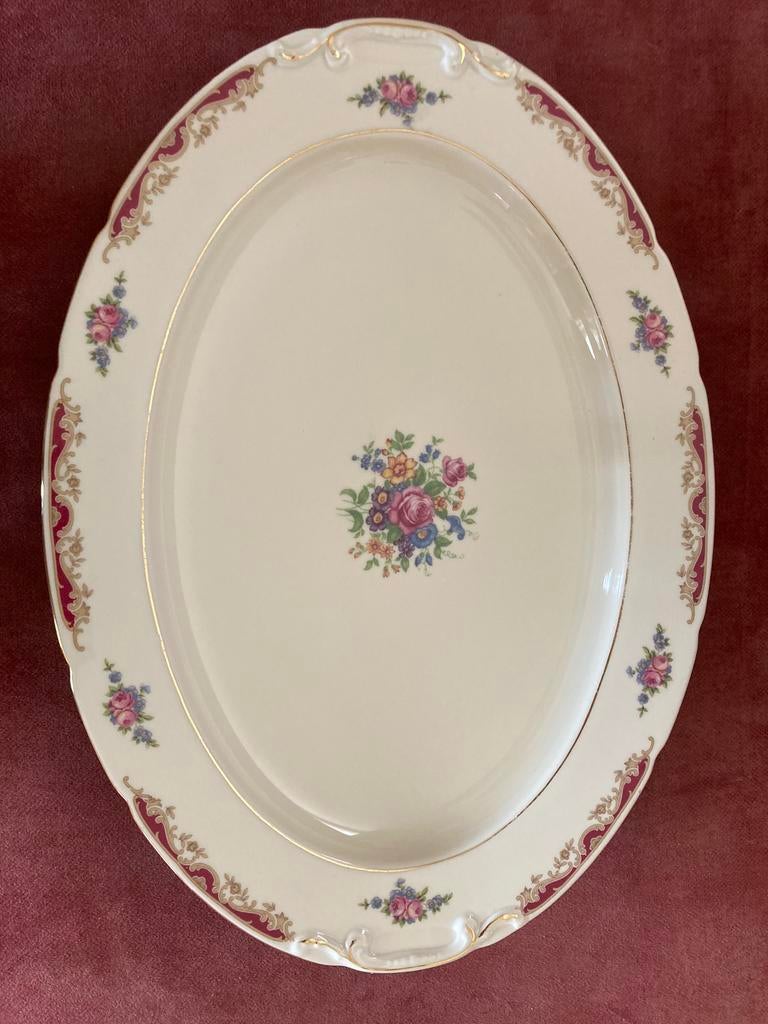 Ovale serveerschaal Thun (280422s), Ophalen of Verzenden, Porselein, Wedgwood, Schaal of Schalen