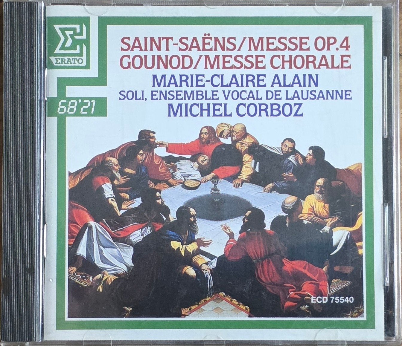 Nieuwstaat! Saint-Saëns / Gounod - Messe Op.4 / Messe Choral, Inclusief doosje, Saint-Saëns, Ophalen of Verzenden, Zo goed als nieuw