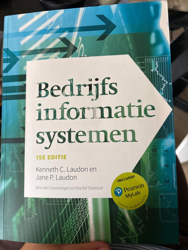 Bedrijfsinformatiesystemen - 15e editie, Ophalen of Verzenden, Gamma, Zo goed als nieuw, HBO