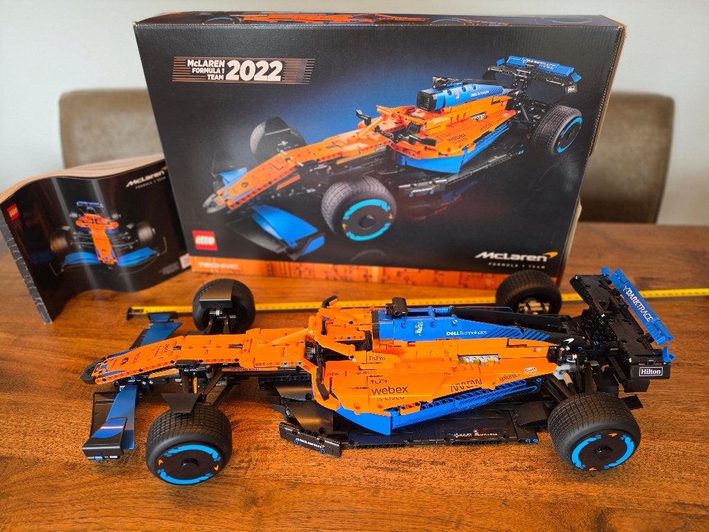 Lego 42141 Technic McLaren Formule 1 2022, Ophalen, Inclusief instructies, Lego, Zo goed als nieuw