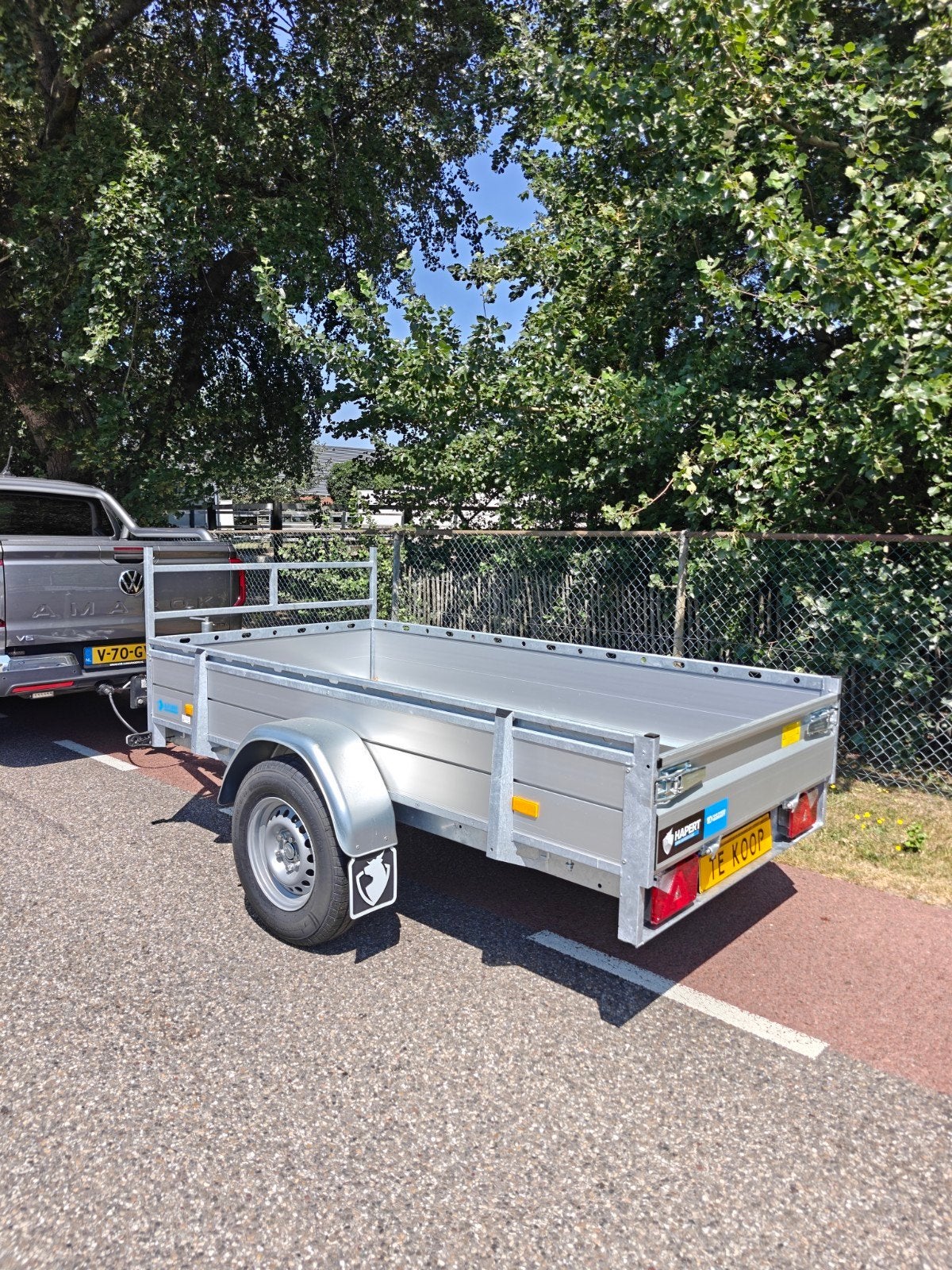 Demo Hapert bakwagen aanhanger 1350KG, Auto diversen, Aanhangers en Bagagewagens, Zo goed als nieuw, Ophalen of Verzenden