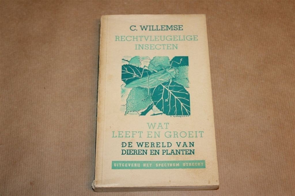 Rechtvleugelige Insecten — Vintage Boek Orthoptera 1941, Ophalen of Verzenden, Gelezen
