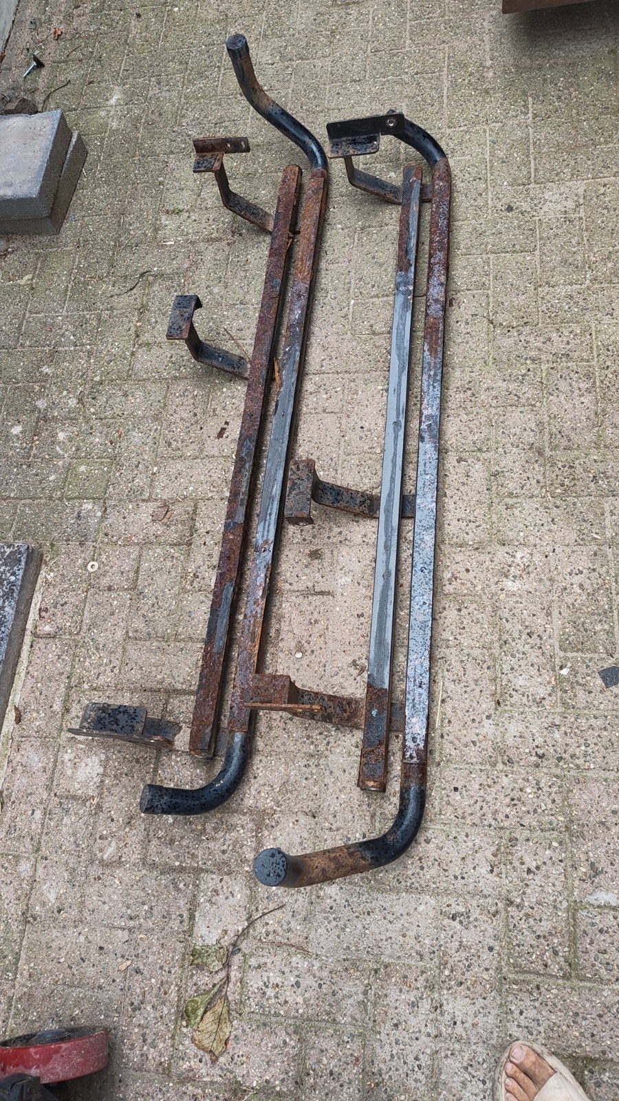 Land Rover Defender TD5 110 Sidebars Opknappers, Ophalen, Gebruikt