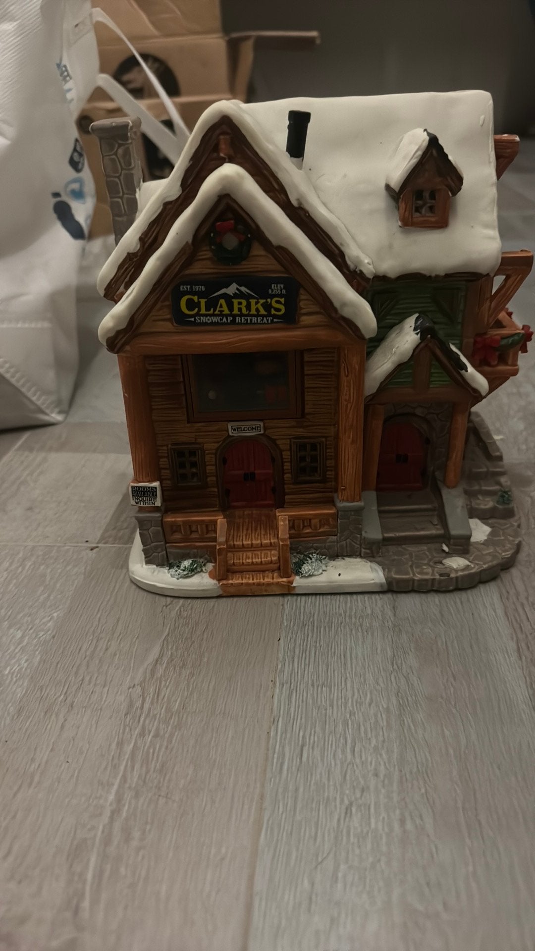 Clark's Snowcap Retreat merk Lemax, Ophalen of Verzenden, Zo goed als nieuw