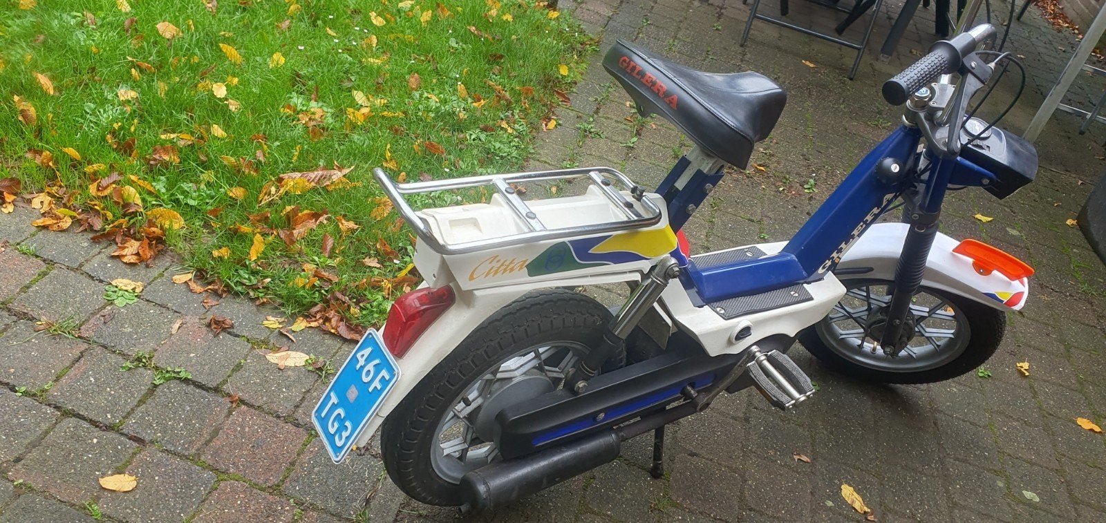 Goedlopende Gilera Citta - Origineel met blauw kenteken, Fietsen en Brommers, Ophalen of Verzenden, Gebruikt, Gilera