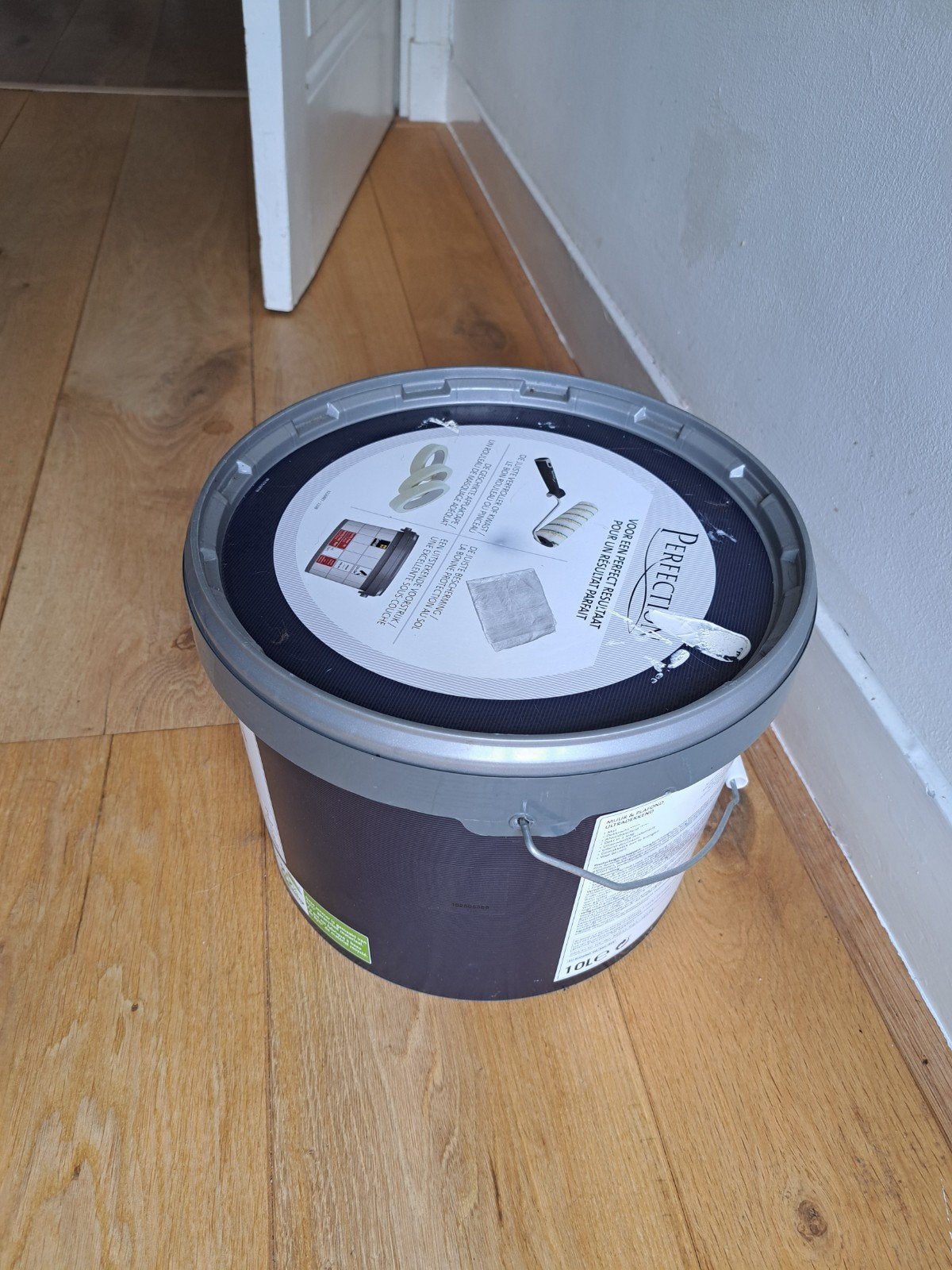 Perfection Muurverf RAL 9010 Gebroken Wit - 10L, Doe-het-zelf en Verbouw, Verf, Beits en Lak, Ophalen, Wit, 10 tot 15 liter, Verf