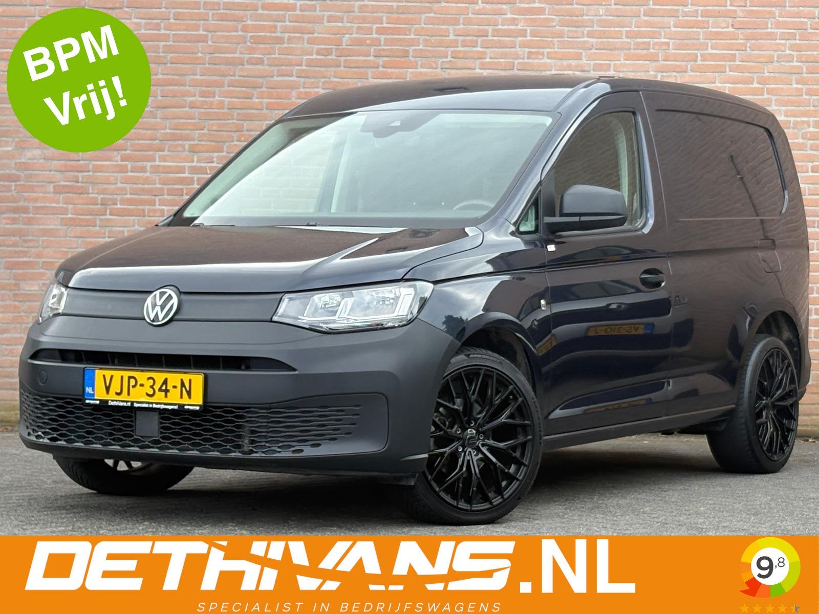 Volkswagen Caddy Cargo 2.0TDI 180PK / Cruisecontrol / Euro6, Auto's, Bestelauto's, Voorwielaandrijving, Stof, Gebruikt, 4 cilinders