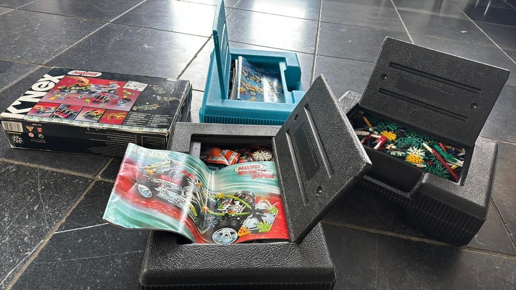 Knex koffers 4x compleet, Ophalen of Verzenden, Zo goed als nieuw