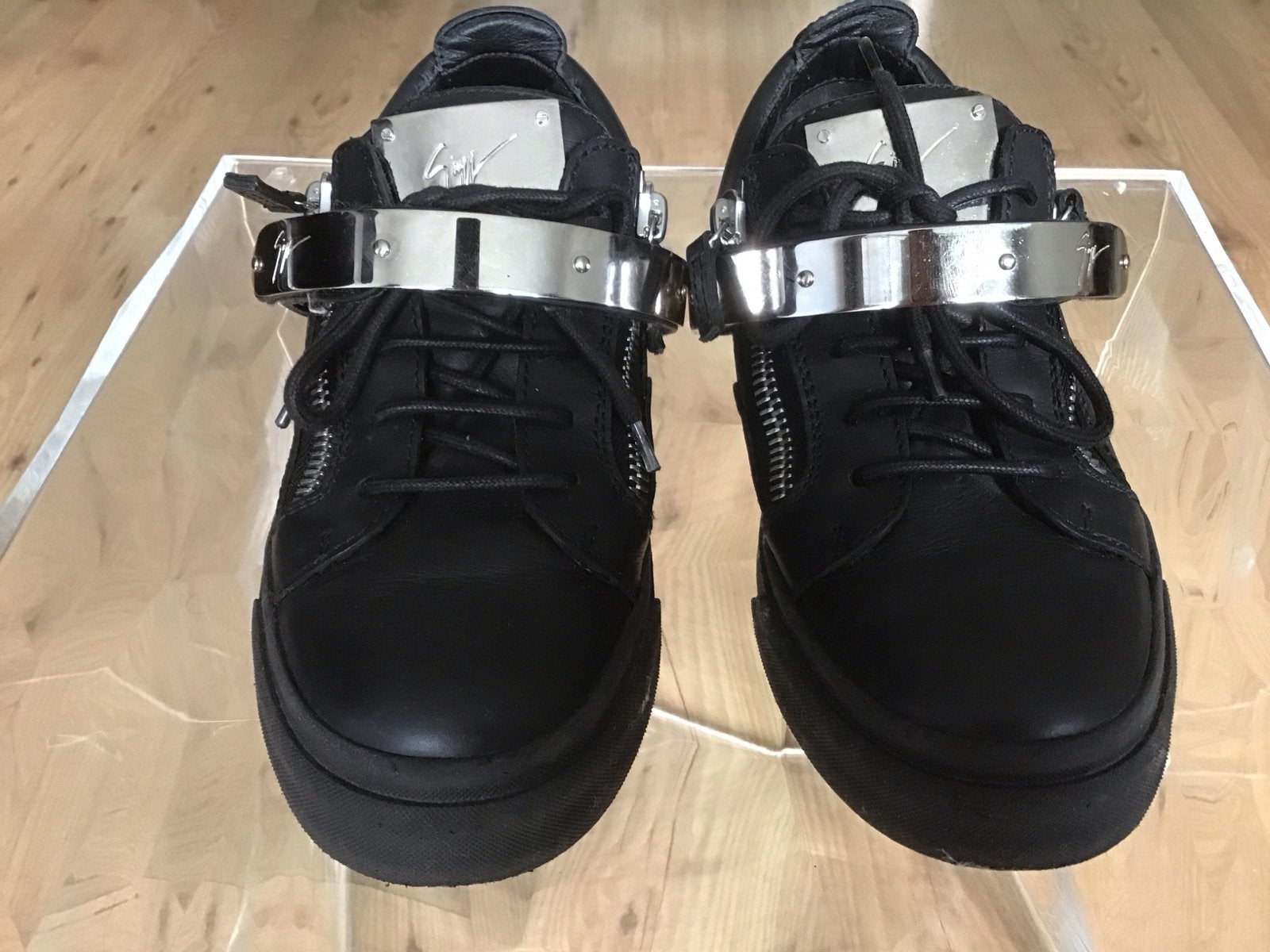 Giuseppe Zanotti Sneakers Zwart Maat 38, Kleding | Dames, Zwart, Ophalen of Verzenden, Sneakers of Gympen, Zo goed als nieuw