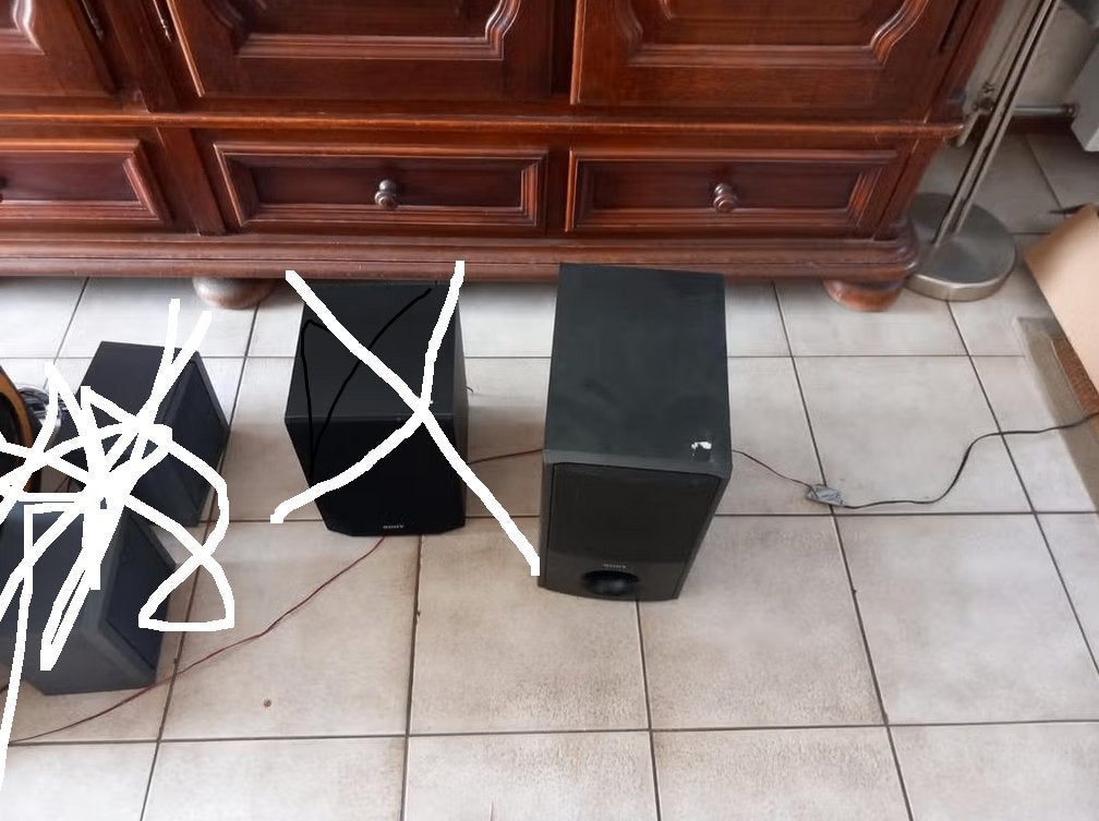 Passieve subwoofer, Ophalen of Verzenden, Gebruikt, Subwoofer, Overige merken