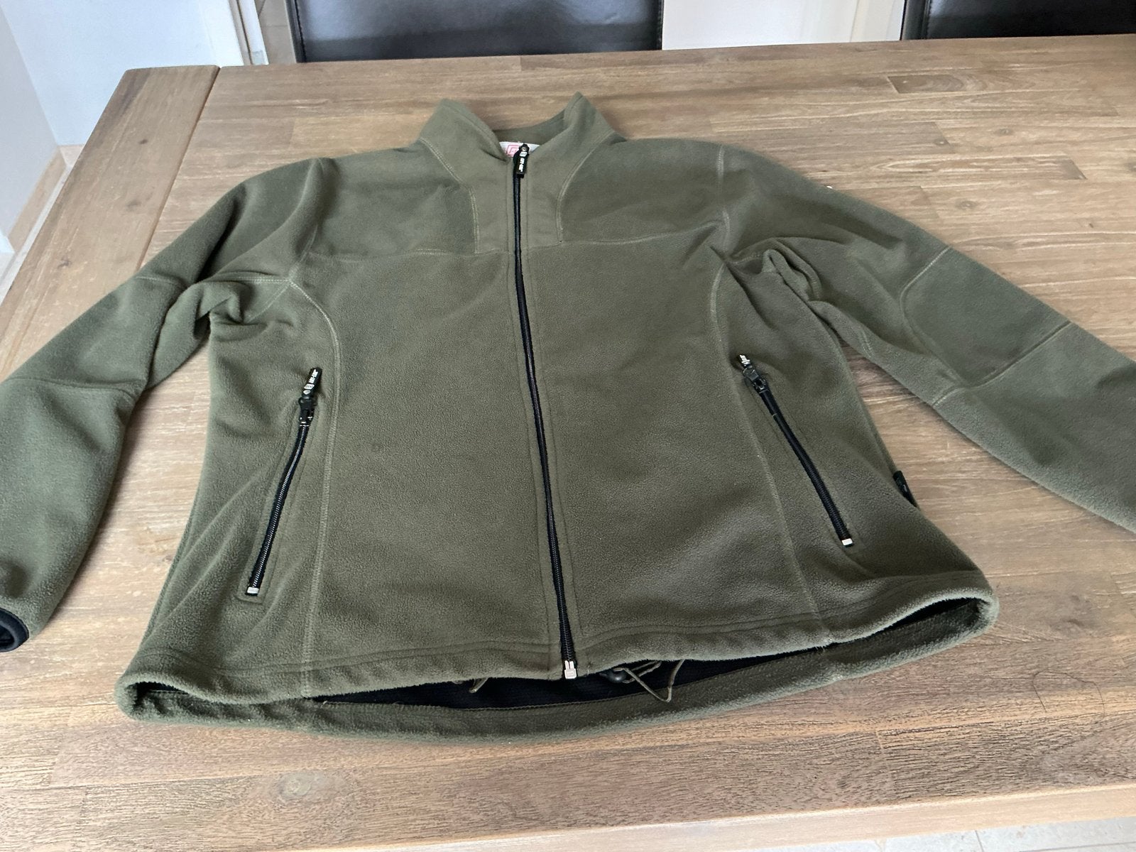 Dames Life Line vest/jas - Legergroen, Maat 44, Ophalen of Verzenden, Zo goed als nieuw, Maat 42/44 (L), Groen