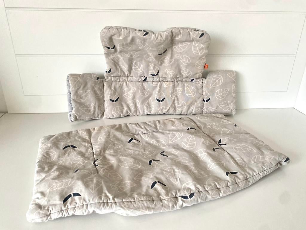 Stokke Tripp Trapp kussen set - Bladmotief, Kinderen en Baby's, Overige Kinderen en Baby's, Ophalen of Verzenden, Gebruikt