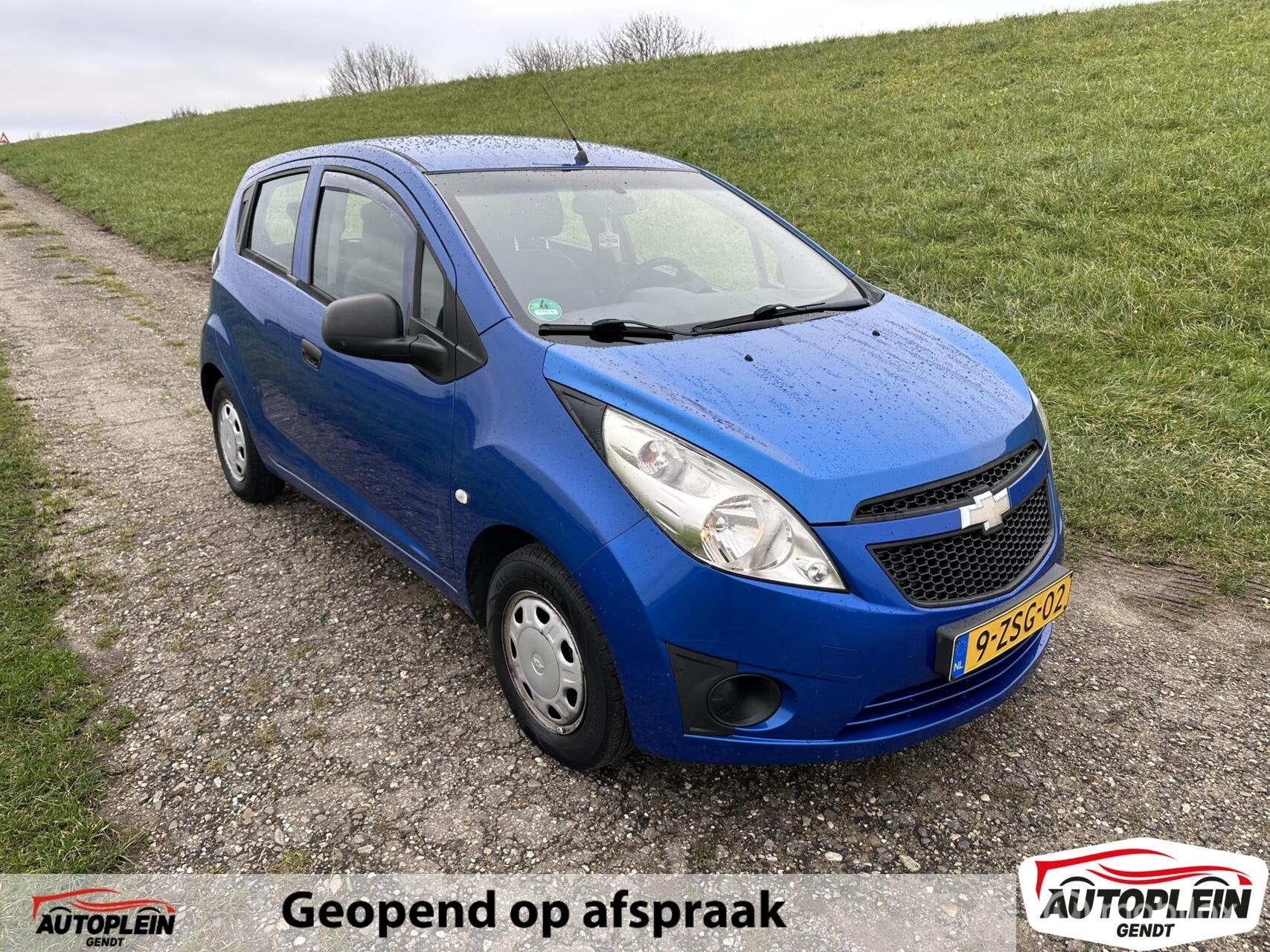 Chevrolet Spark 1.0 16V LE 1e eigenaar! Alle beurten gehad!, Voorwielaandrijving, Gebruikt, 4 cilinders, Blauw