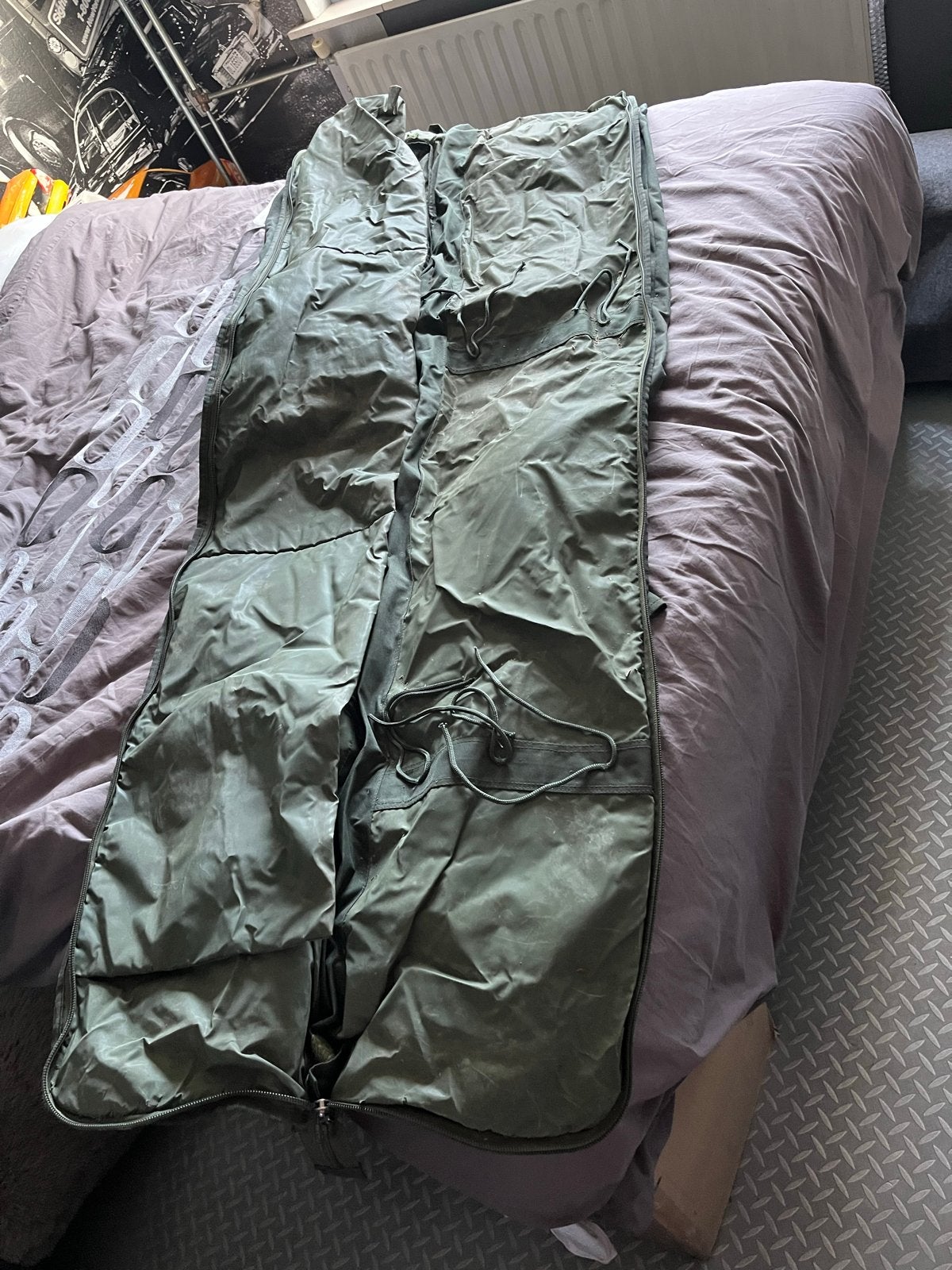 Foedraal voor Karper hengels 2 meter groot, Ophalen, Gebruikt, Koffer of Tas