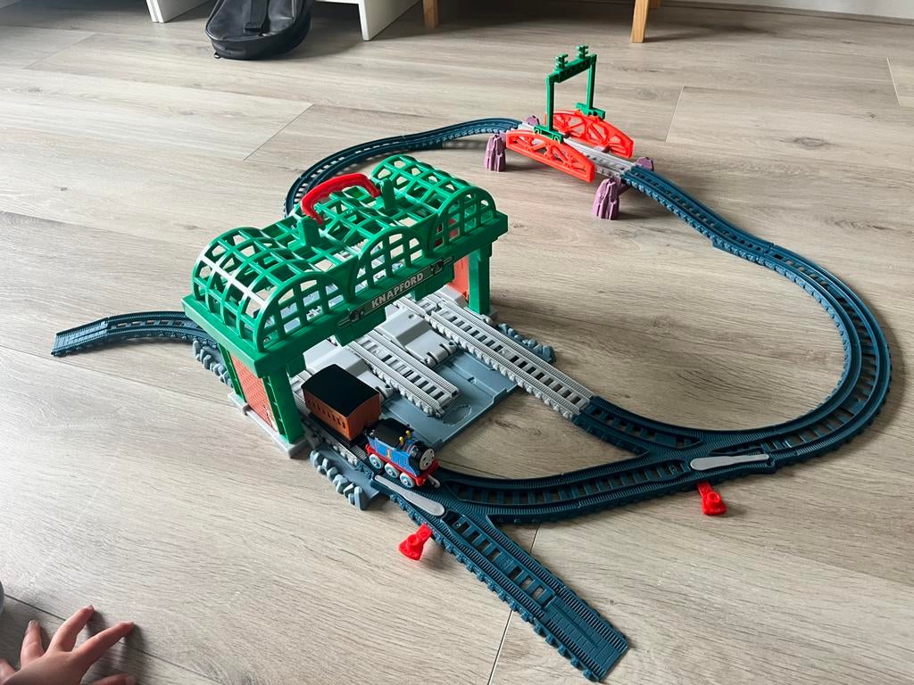 Thomas de Trein set Knapford station, Ophalen, Zo goed als nieuw