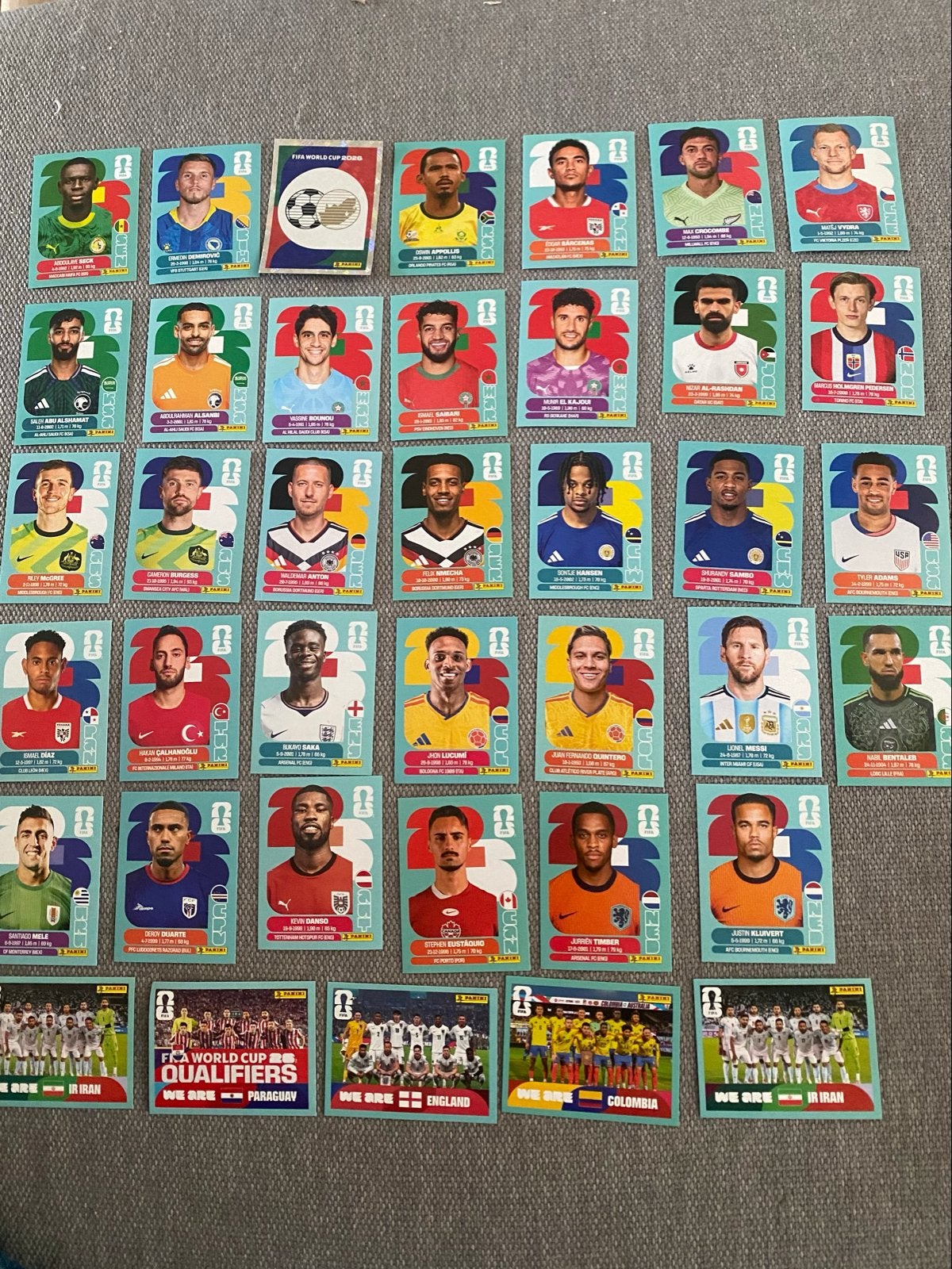 Panini World Cup 2026 Stickers - Diverse Collectie, Hobby en Vrije tijd, Stickers en Plaatjes, Verzenden, Nieuw, Meerdere stickers
