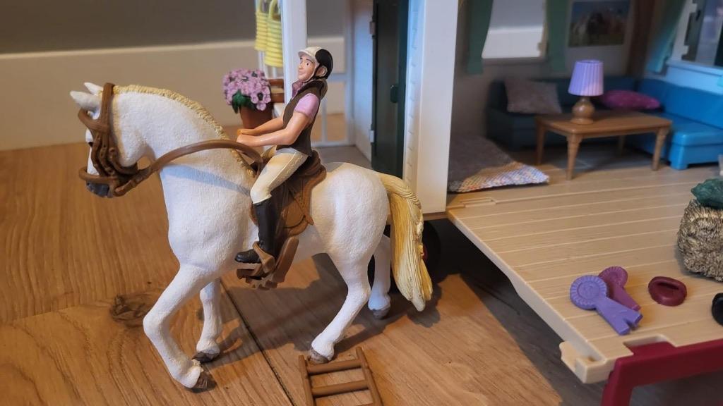 Schleich caravan, Ophalen, Zo goed als nieuw, Jongen of Meisje