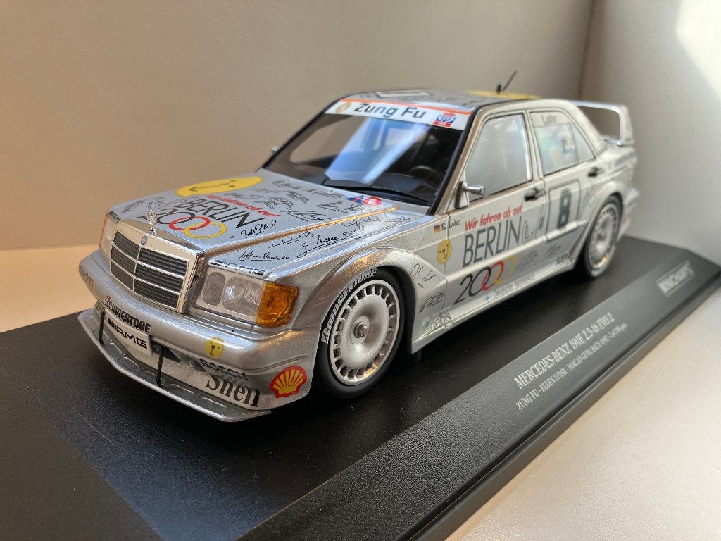 Mercedes 190 E 2.5 16v Evo 2 DTM  E.Lohr  nr 8  1/18, Ophalen of Verzenden, Nieuw, Auto, MiniChamps