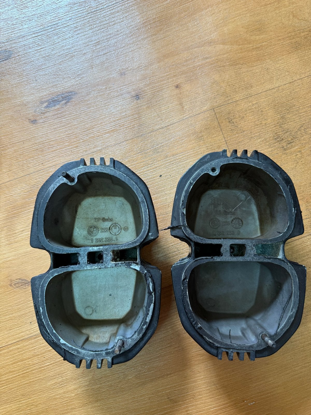 Kleppendeksels BMW R65 R80 R100 Airhead, Ophalen of Verzenden, Gebruikt