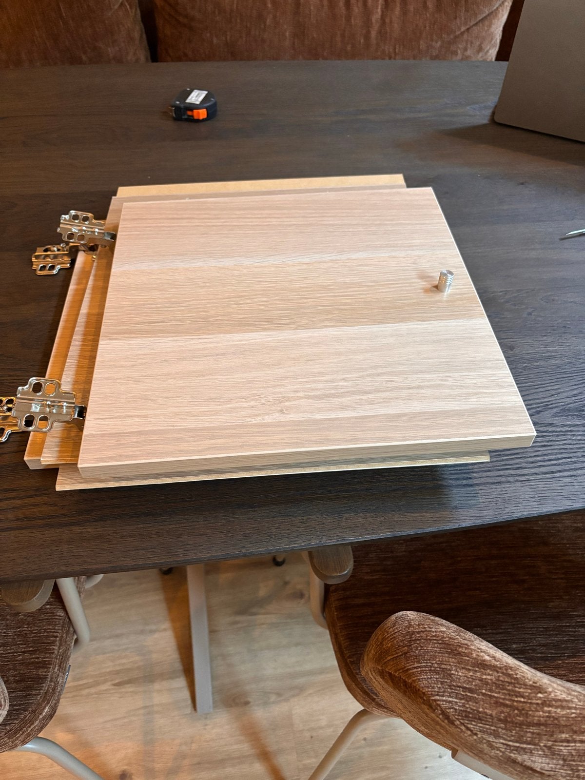 Houten deurtjes 2 kallax ikea kast, Ophalen, Zo goed als nieuw