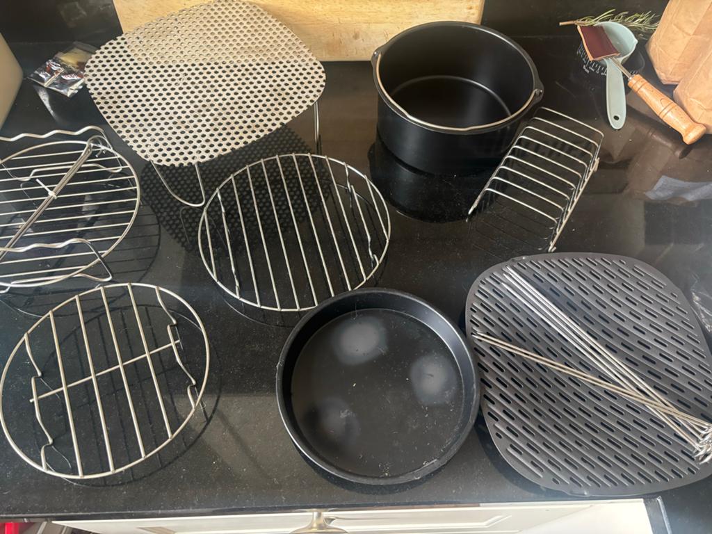 Airfryer Accessoires Set - Diverse Roosters en Bakvorm, Ophalen of Verzenden, Gebruikt