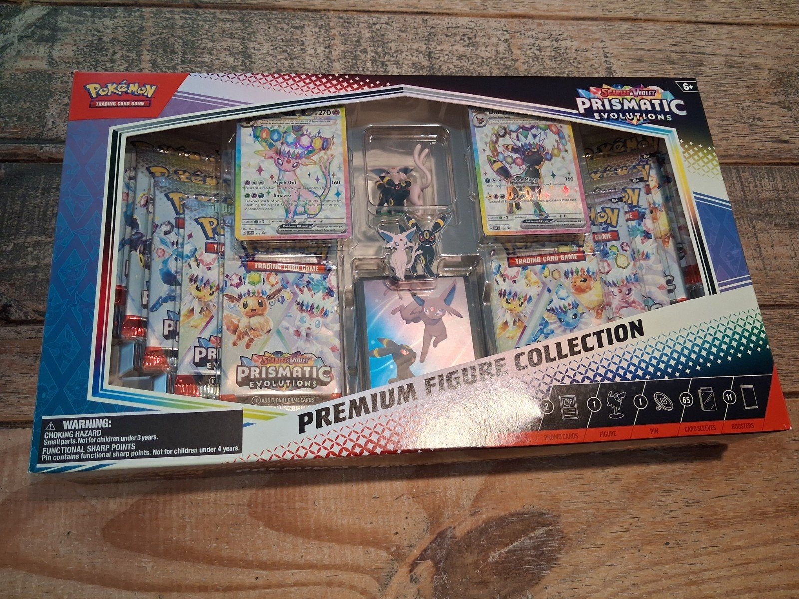 prismatic evolutions premium collectors box, Ophalen of Verzenden, Nieuw, Boosterbox, Foil