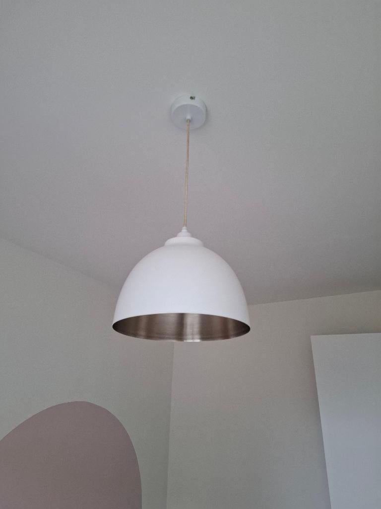 Hanglamp, Ophalen, Gebruikt, Metaal, Minder dan 50 cm