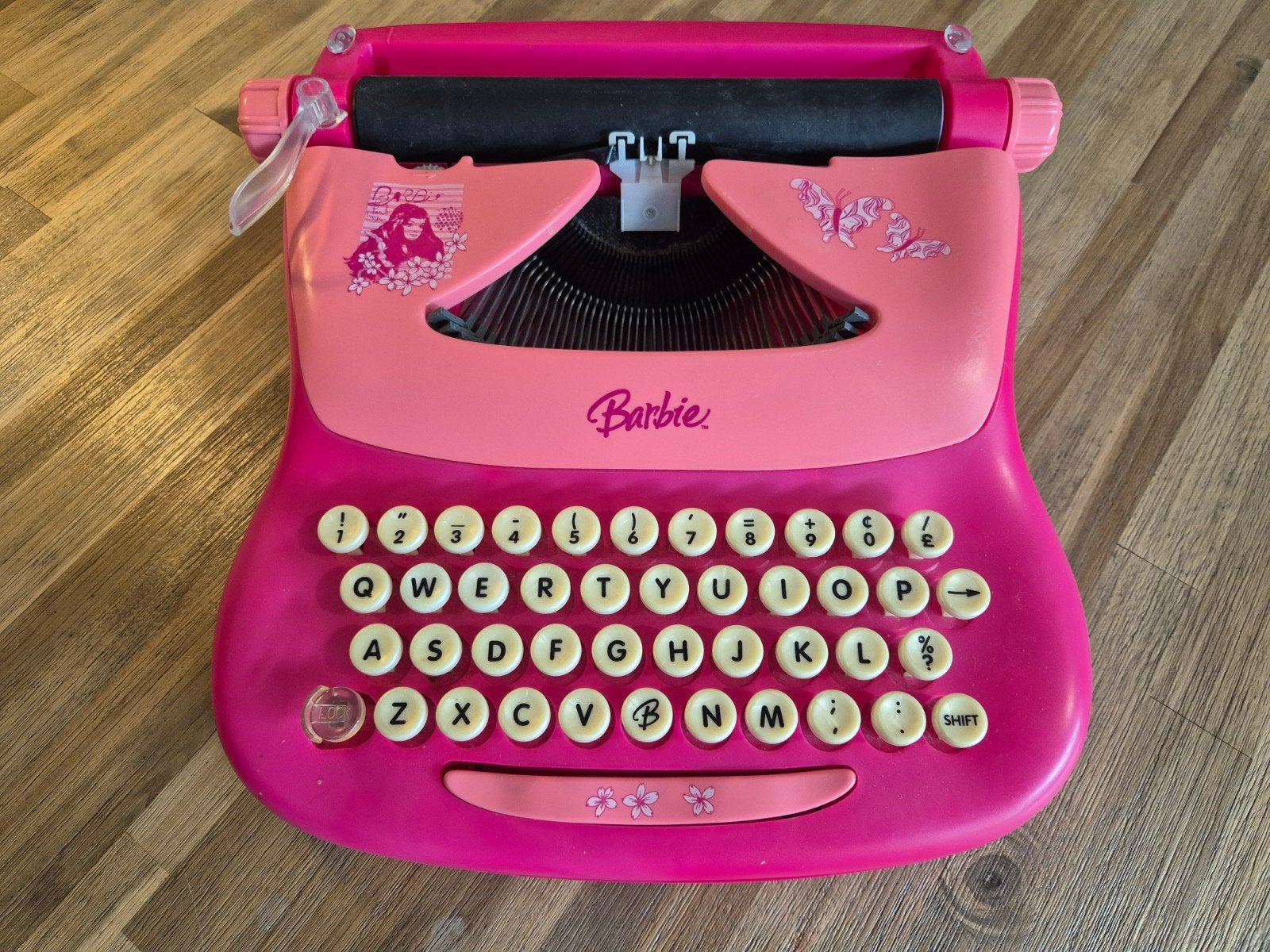 Vintage Barbie Typemachine jaren 90, Verzamelen, Ophalen of Verzenden, Gebruikt, Overige typen