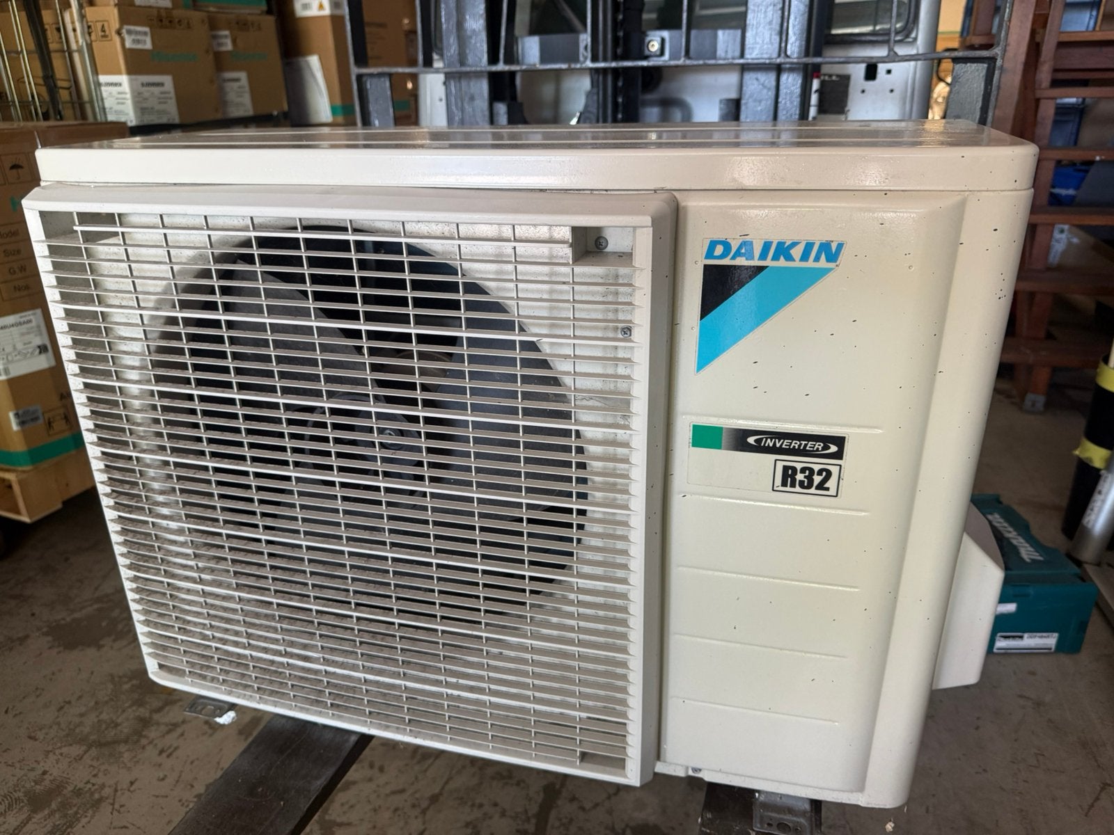Daikin wand unit airco (ook verwarmen), Verwarmen, 3 snelheden of meer, Ophalen of Verzenden, Zo goed als nieuw