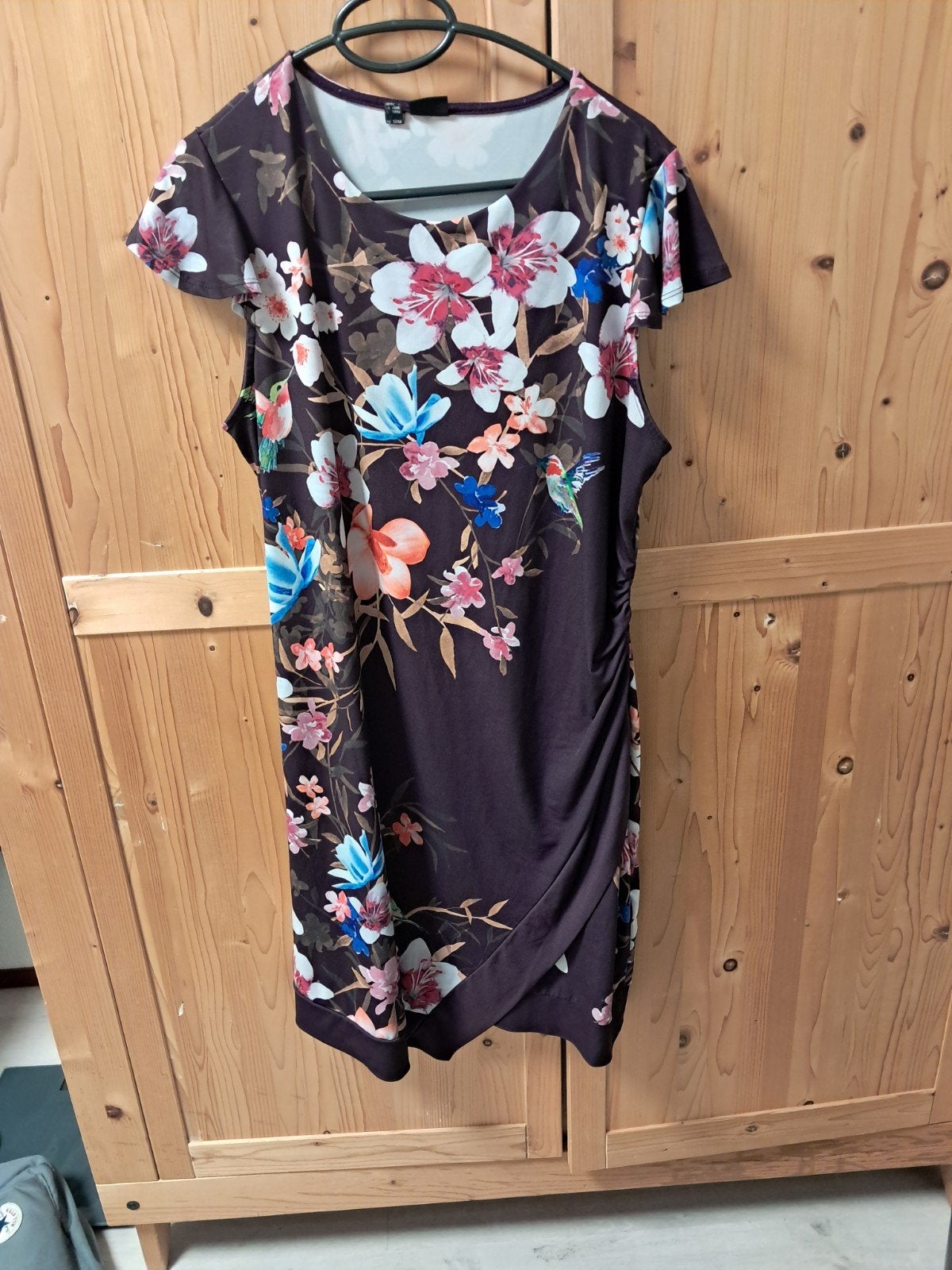 Prachtige Bodyflirt jurk met bloemenprint, Meerkleurig, Maat 42/44 (L), Ophalen of Verzenden, Zo goed als nieuw