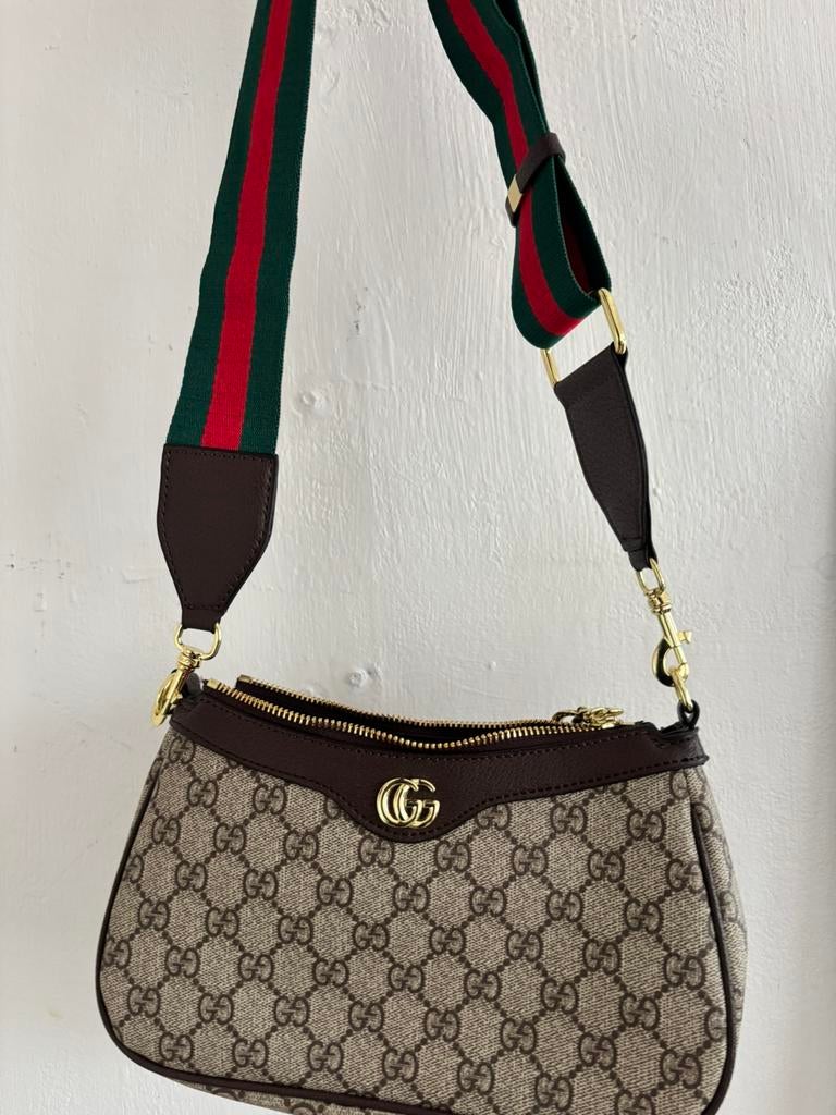Gucci ophiada bag, Sieraden, Tassen en Uiterlijk, Tassen | Schoudertassen, Verzenden, Nieuw, Zwart