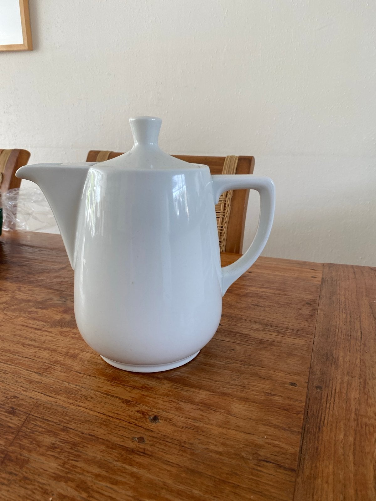 Melitta porseleinen koffiekan - Wit - Vintage, Ophalen